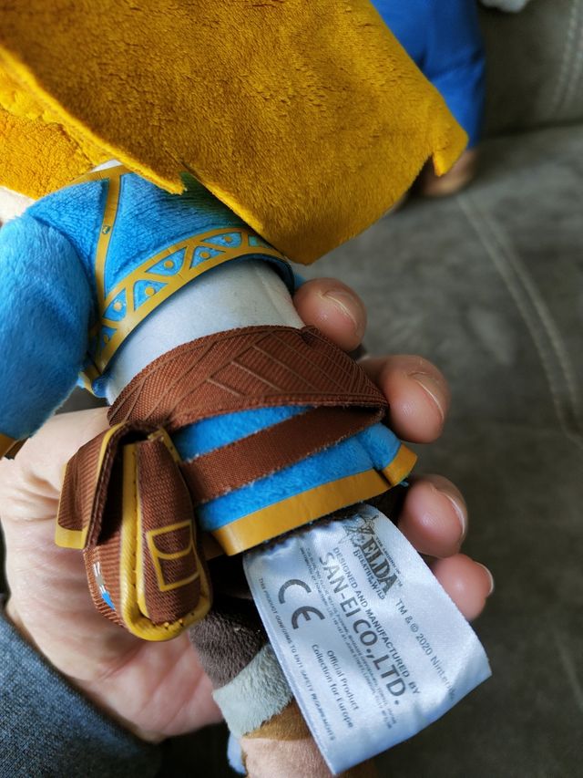 Lote de peluches, VENDIDO EL LUIGI,solo el ZELDA