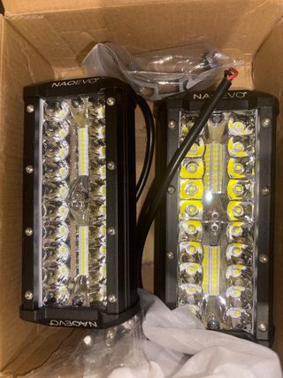 FOCOS LED 4x4 240W 18 cm/7 pulgadas