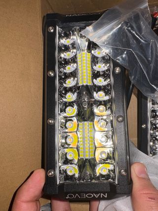 FOCOS LED 4x4 240W 18 cm/7 pulgadas