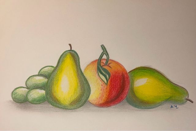 Cuadro Bodegon de frutas