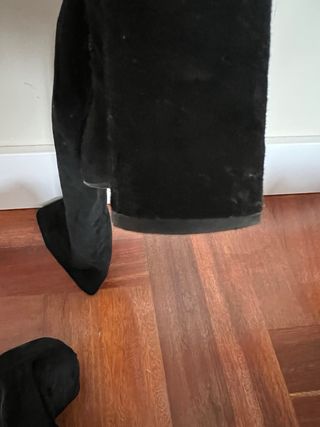 Botas altas zara negras 38
