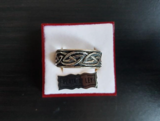 Anillo hombre, para dedo gordo de Plata 925mm.