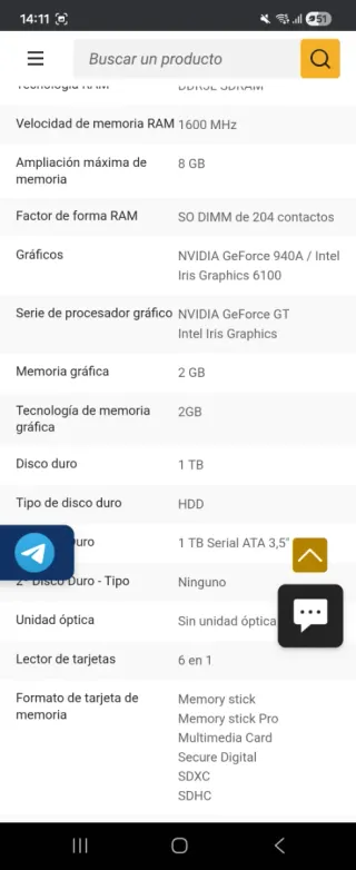 Ordenador Lenovo All in One A540