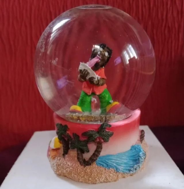 Nuova palla di neve di Natale in cristallo