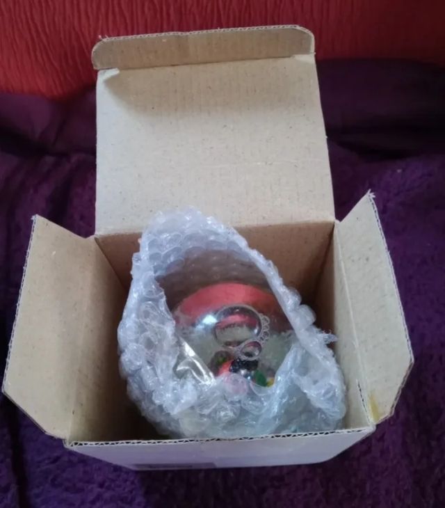 Nuova palla di neve di Natale in cristallo