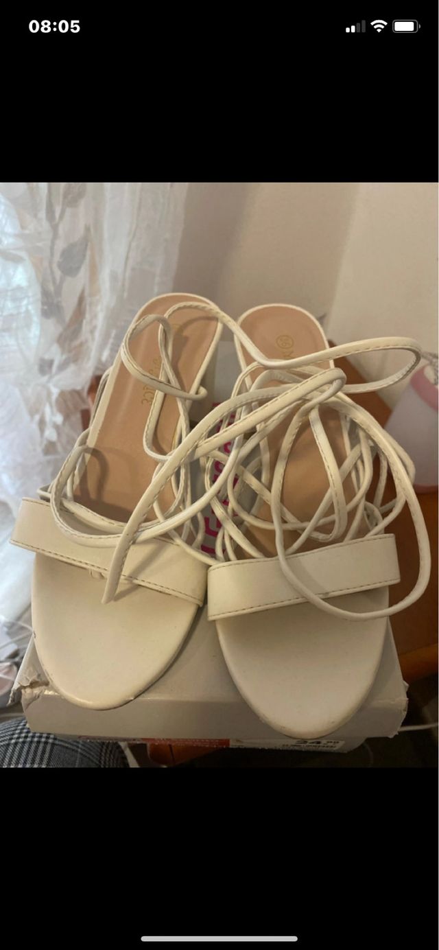 Sandali con laccetto alla caviglia ottime condizio