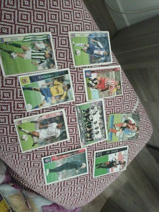 Cromos de fútbol coleccionista
