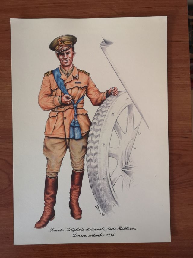 Stampe  unformi militari storiche. 