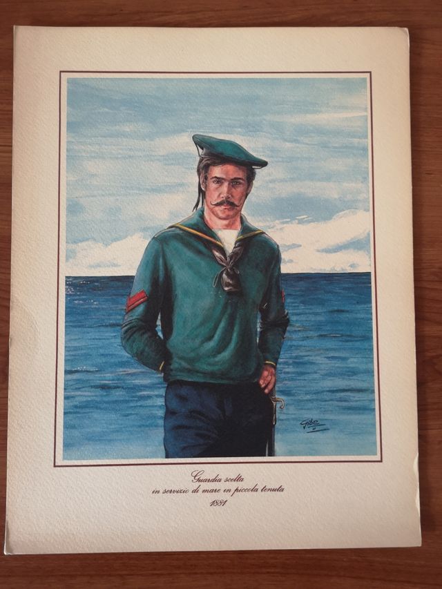 Stampe  unformi militari storiche. 