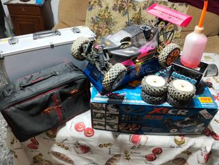 Coche RC Gasolina hong nor X1cr