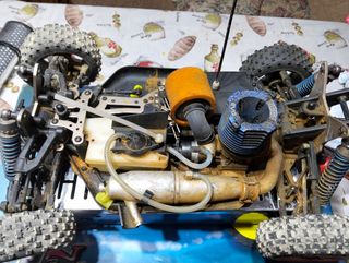 Coche RC Gasolina hong nor X1cr