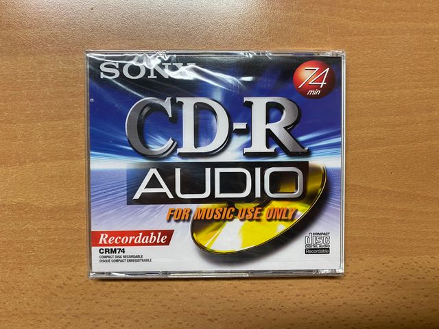 Sony CD-R audio 74 min