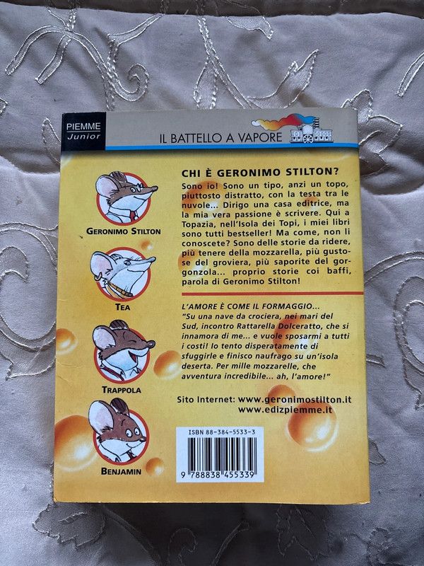 L'Amore è Come Il Formaggio Geronimo Stilton