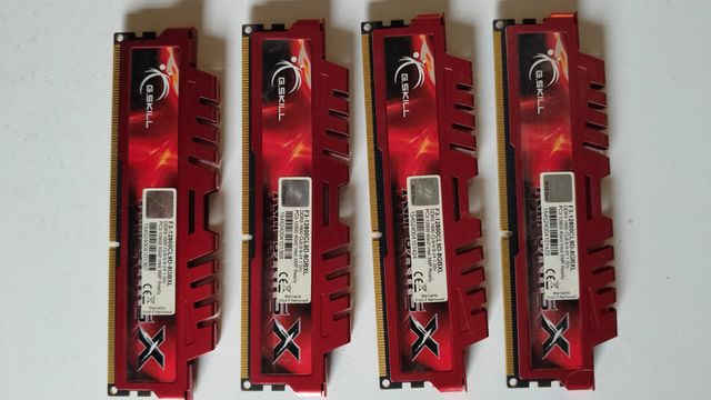 Memoria RAM G.Skill Ripjaws 4 módulos 4 GB. DDR3