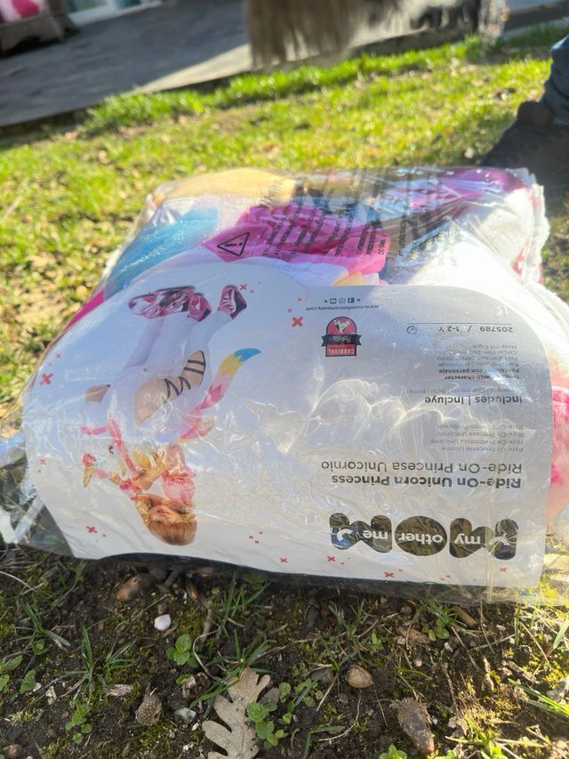 Disfraz de unicornio ride on princesa unicornio