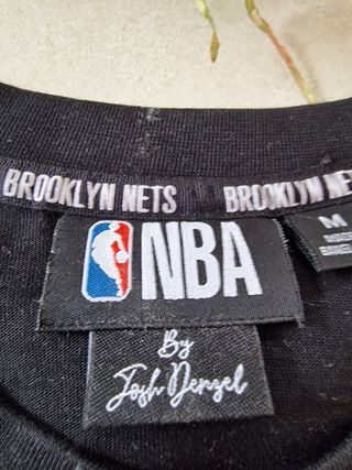 Camiseta negra NBA talla M