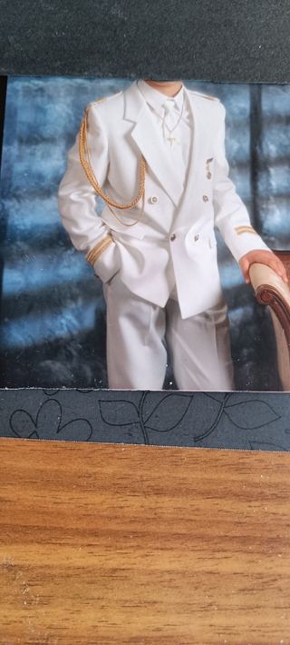 3 trajes comunión chico