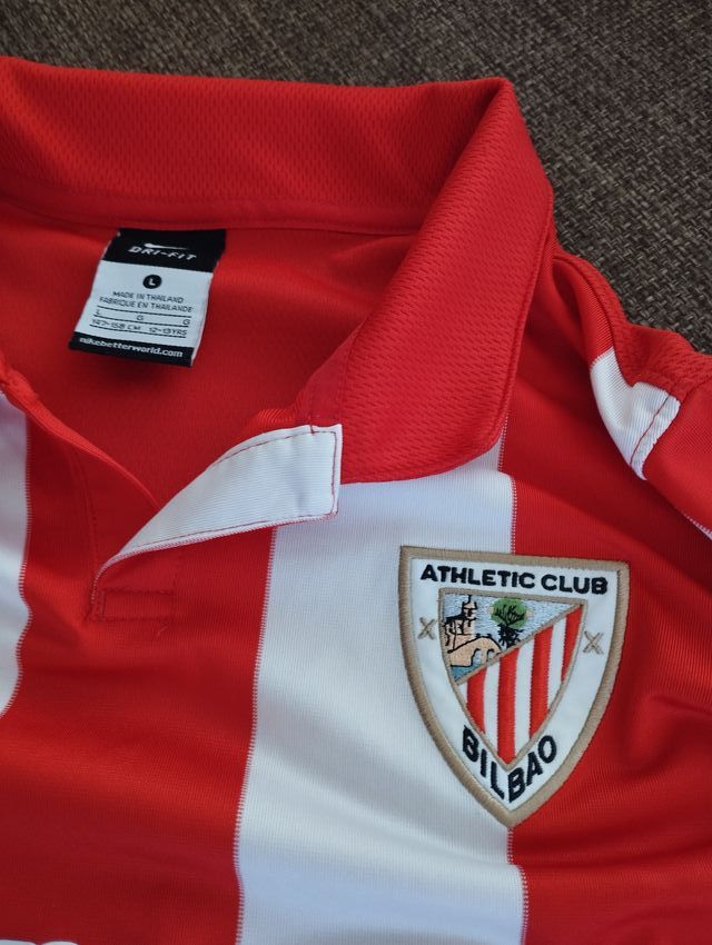 Camiseta oficial del Athletic Bilbao, marca Nike