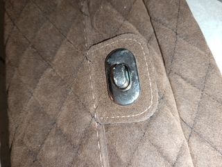 Borsetta pochette piccola vintage  marrone scamosc