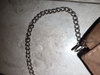 Borsetta pochette piccola vintage  marrone scamosc