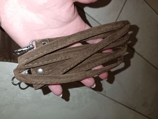 Borsetta pochette piccola vintage  marrone scamosc