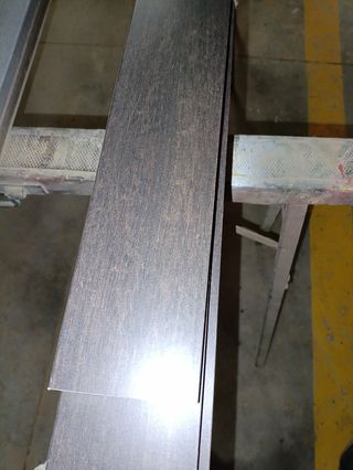 Rodapiés de wengue 