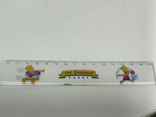 Regla vintage los Simpsons