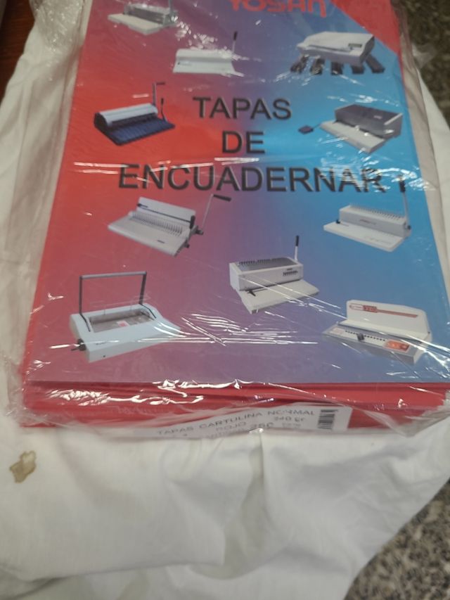 Tapas de encuadernar diferentesgramos