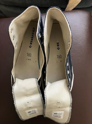 All star converse nere n.35