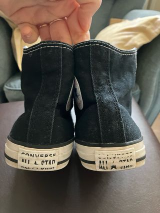 All star converse nere n.35