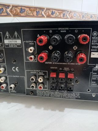 Amplificador YAMAHA RX-V596RDS 100W 5.1 AVARIADO