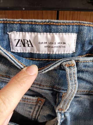 Leggings vaqueros Zara talla 34