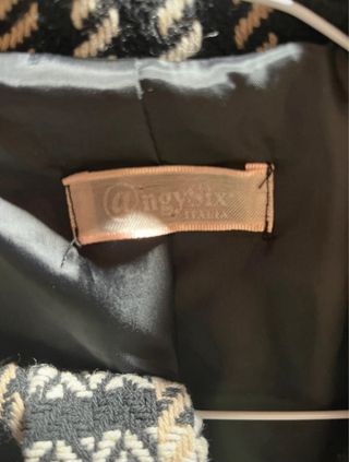 Cappotto da donna tartan