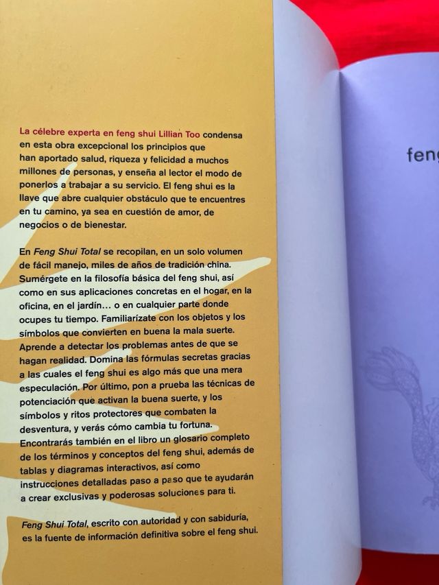 Libro Feng Shui Total Lillian Too