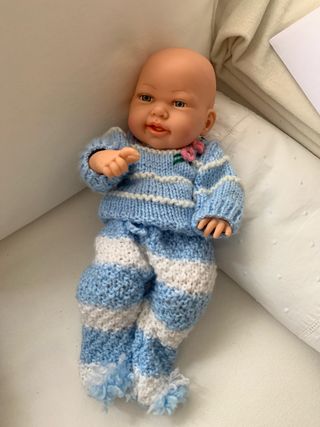 Muñeco bebe pelon 