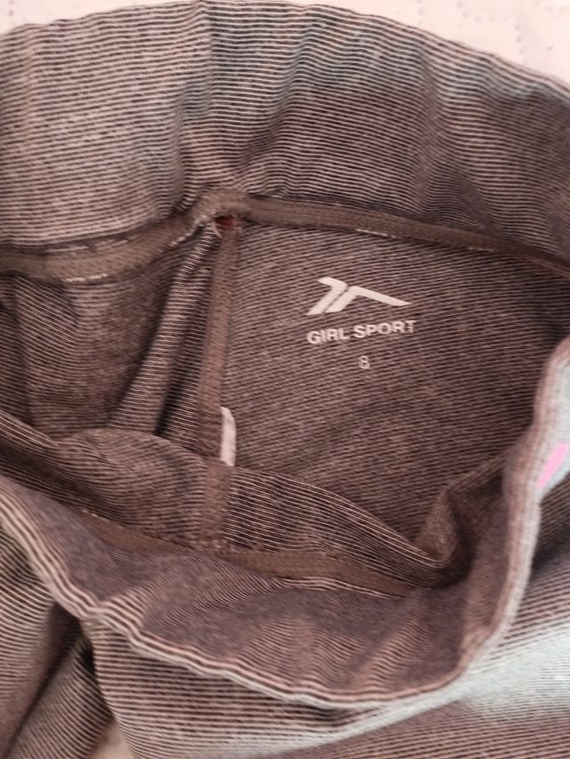 Mallas deporte niña talla 8