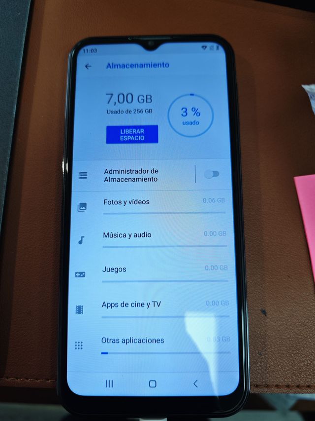 Telefono movil, Android 256gb #ABCDEF