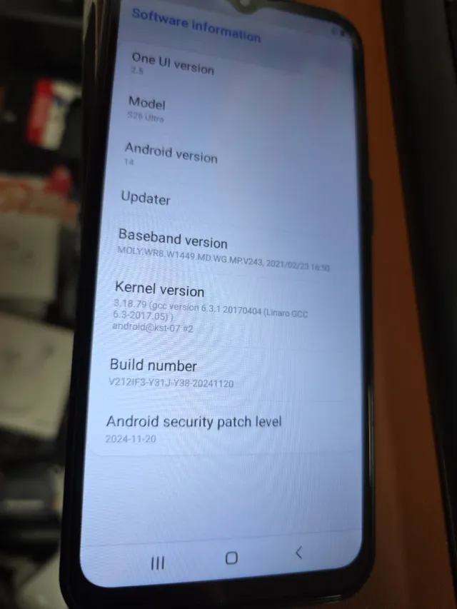 Telefono movil, Android 256gb #ABCDEF