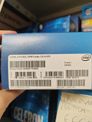 Procesador CELERON  G3930-LGA1151