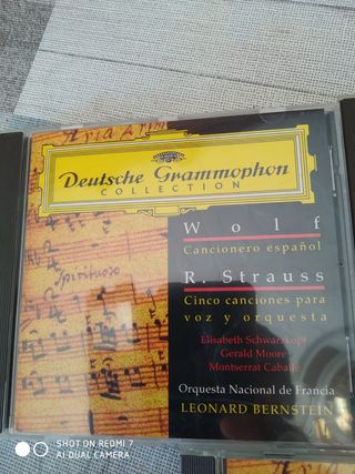 CDs Deutsche Grammophon collection. 
