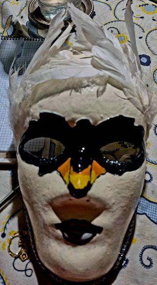 Máscara artesanal