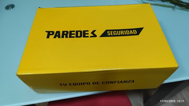 Zapatillas de seguridad Paredes