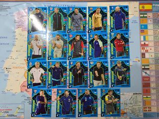 Entrenadores cromos adrenalyn XL 24 25