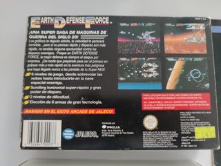 Earth Defense Force Super NIntendo Snes