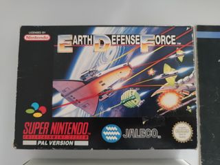 Earth Defense Force Super NIntendo Snes