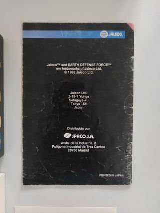Earth Defense Force Super NIntendo Snes