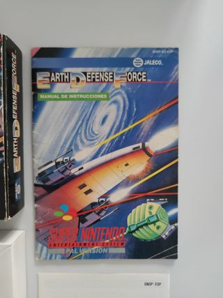Earth Defense Force Super NIntendo Snes