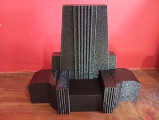 Star Wars 6". Trono Darth Vader Mustafar con base.