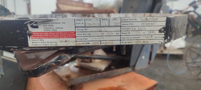 Despiece motor cummins