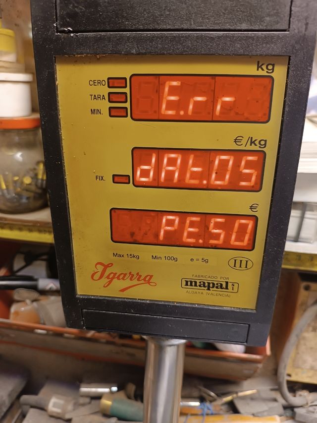 Bilancia Igarra vintage, da riparare